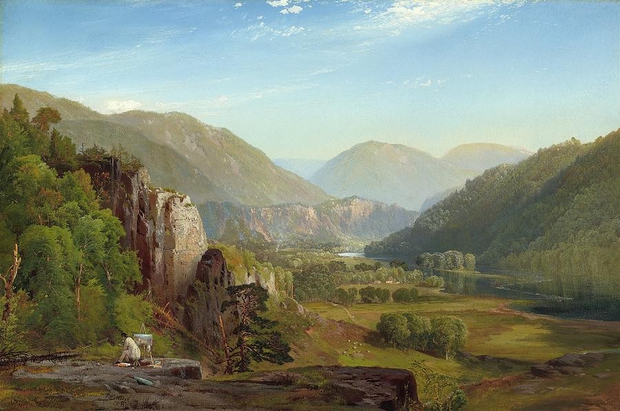 The Juniata, Evening by Thomas Moran