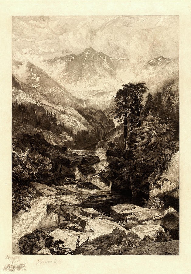 The Mountain of the Holy by Thomas Moran