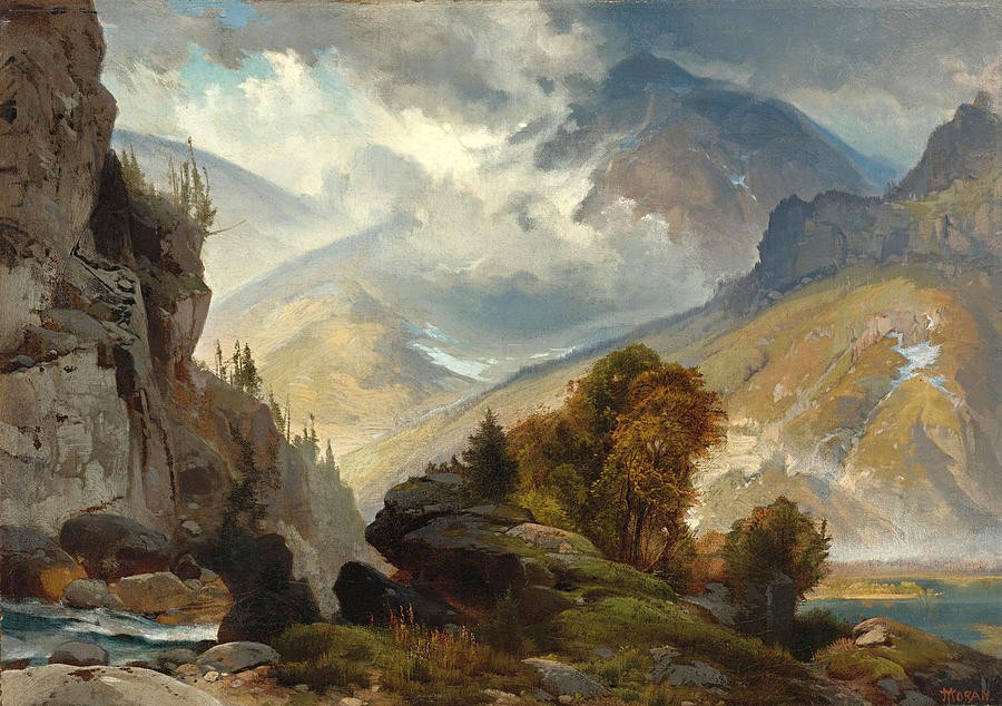 The White Mountains by Thomas Moran