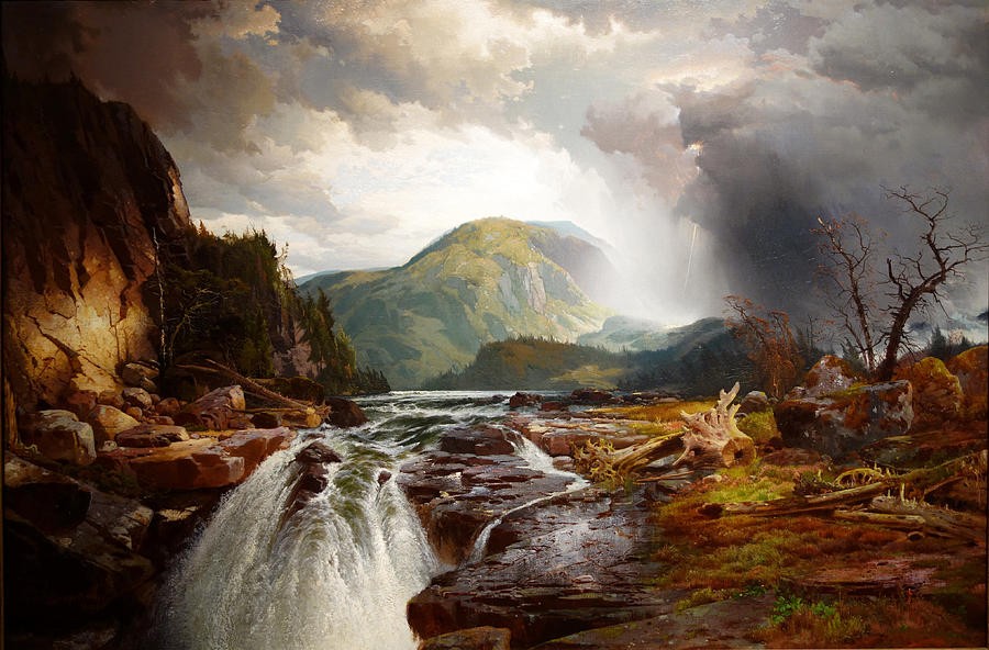 The Wilds of Lake Superior by Thomas Moran