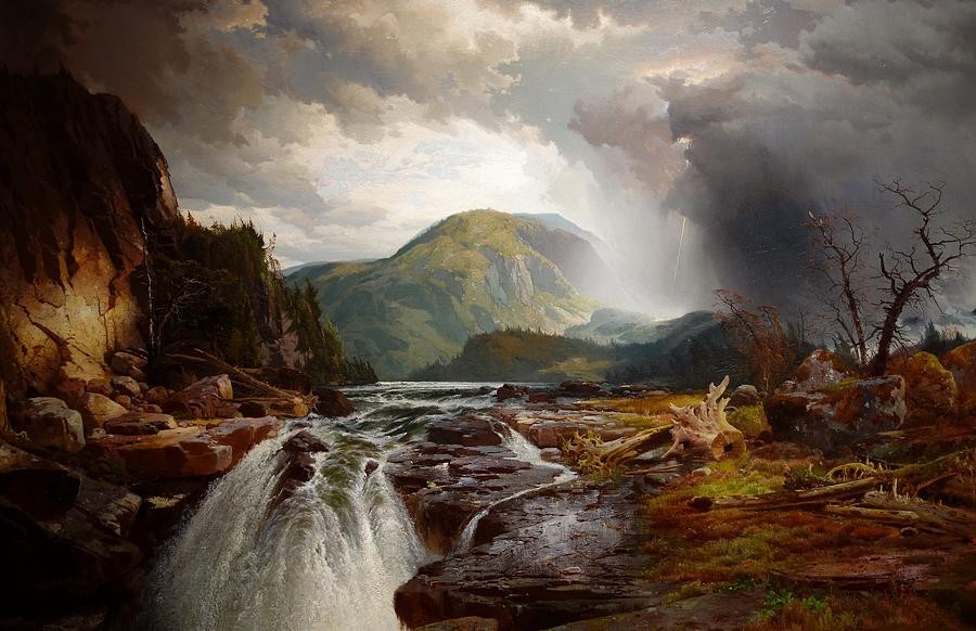 The Wilds of Lake Superior by Thomas Moran