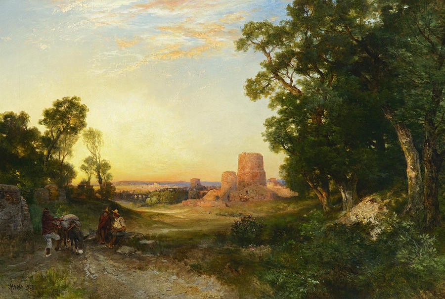 Tula the Ancient Capital of Mexico by Thomas Moran