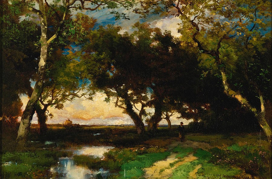 Under the Trees by Thomas Moran