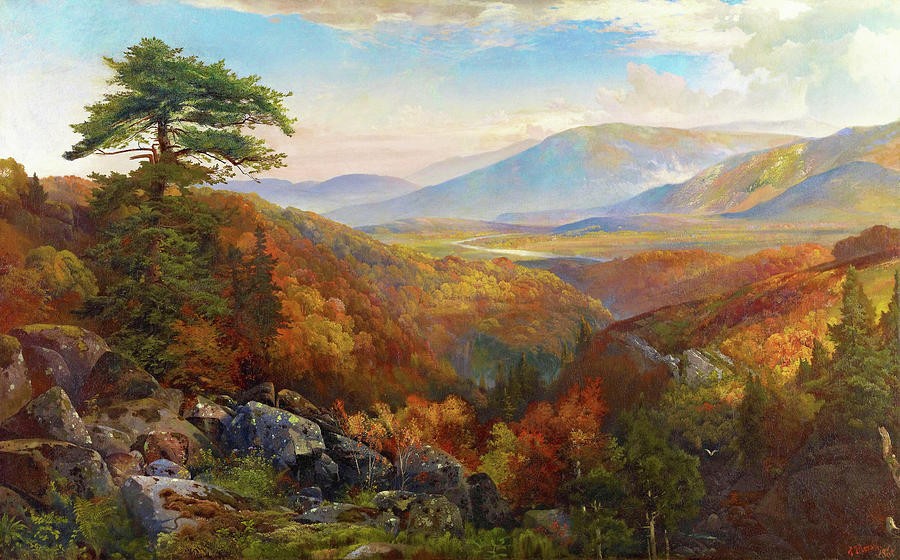Valley of the Catawissa in Autumn by Thomas Moran