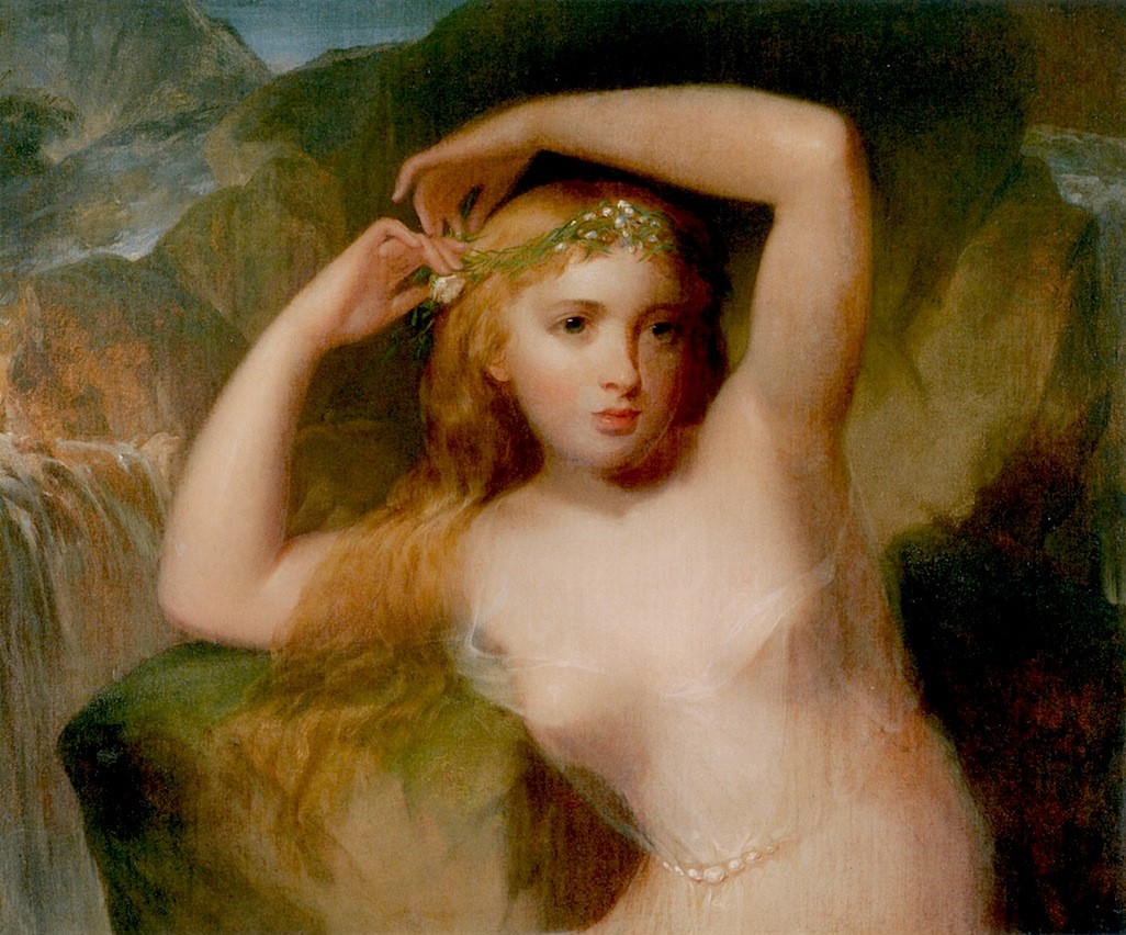 A Sea Nymph by Thomas Sully