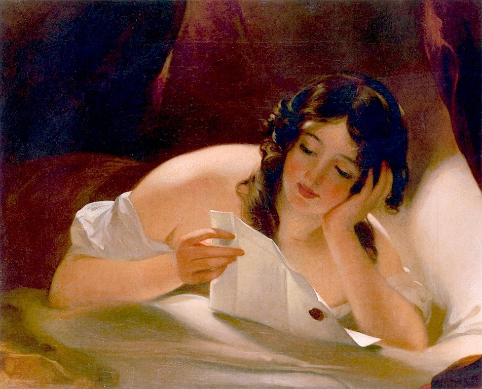 The Love Letter by Thomas Sully