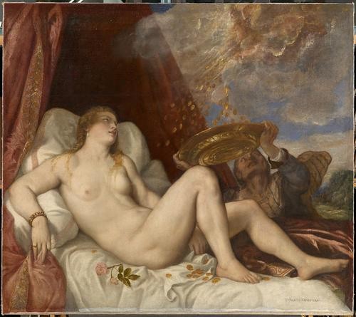 Danae by Titian