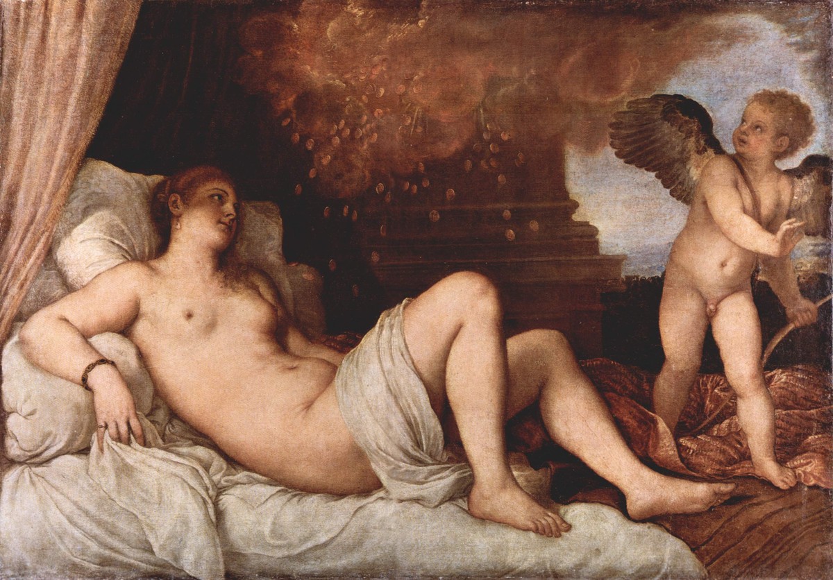 Danae by Titian