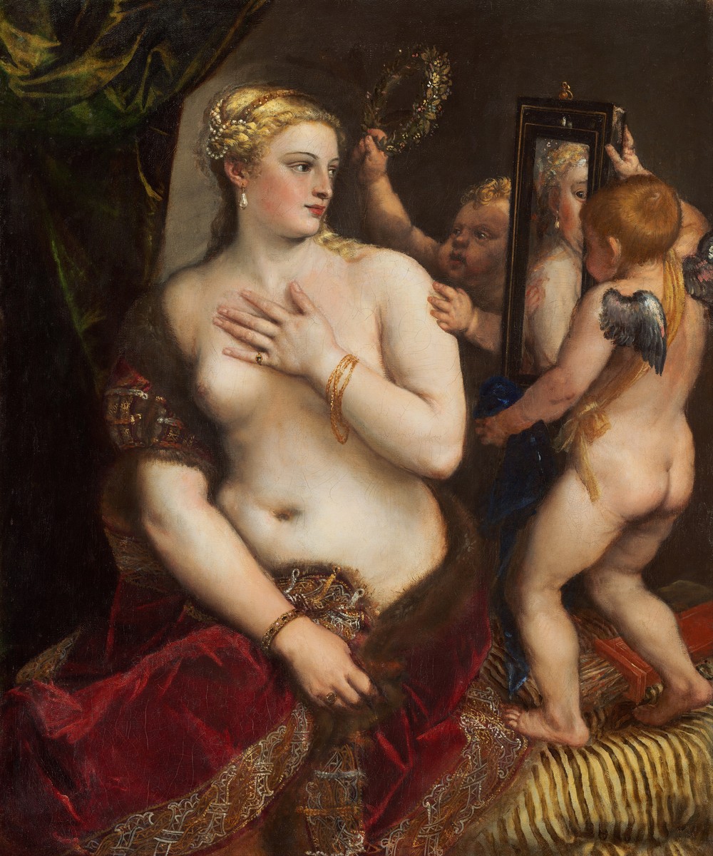 Venus in Front of the Mirror by Titian