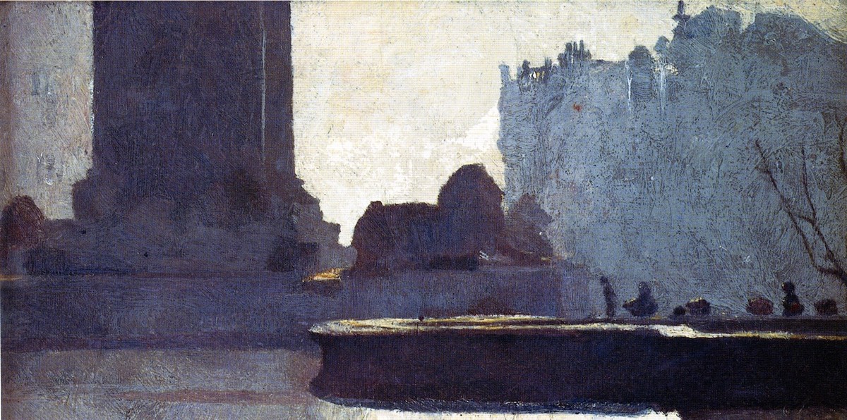 Trafalgar Square by Tom Roberts