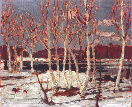 April in Algonquin Park by Tom Thomson