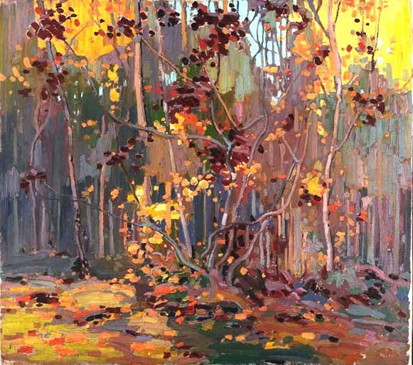 Maple Saplings by Tom Thomson