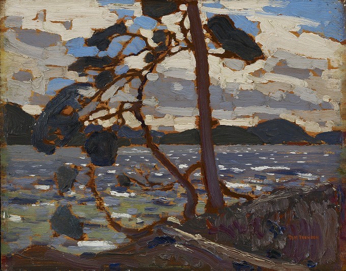 Sketch for The West Wind by Tom Thomson