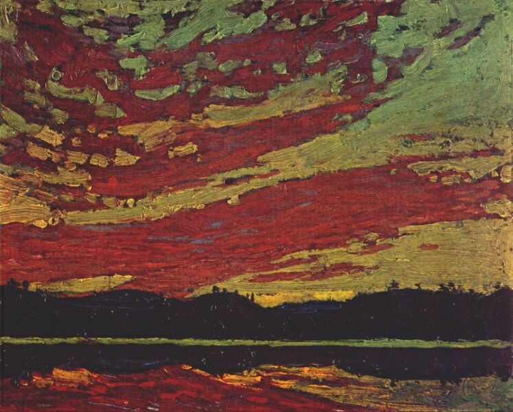 Sunset by Tom Thomson