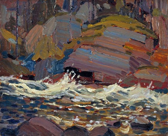 Swift Water by Tom Thomson