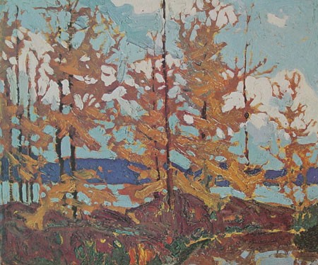 Tamaracks by Tom Thomson