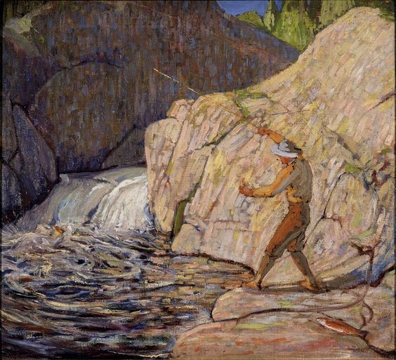 The Fisherman by Tom Thomson