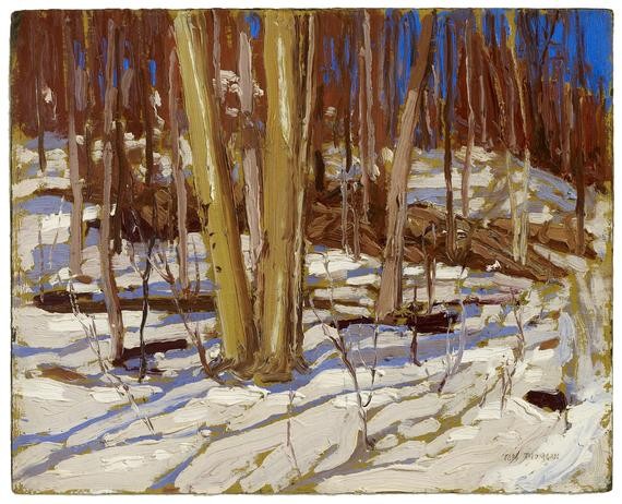 Untitled (Wooden Landscape) by Tom Thomson