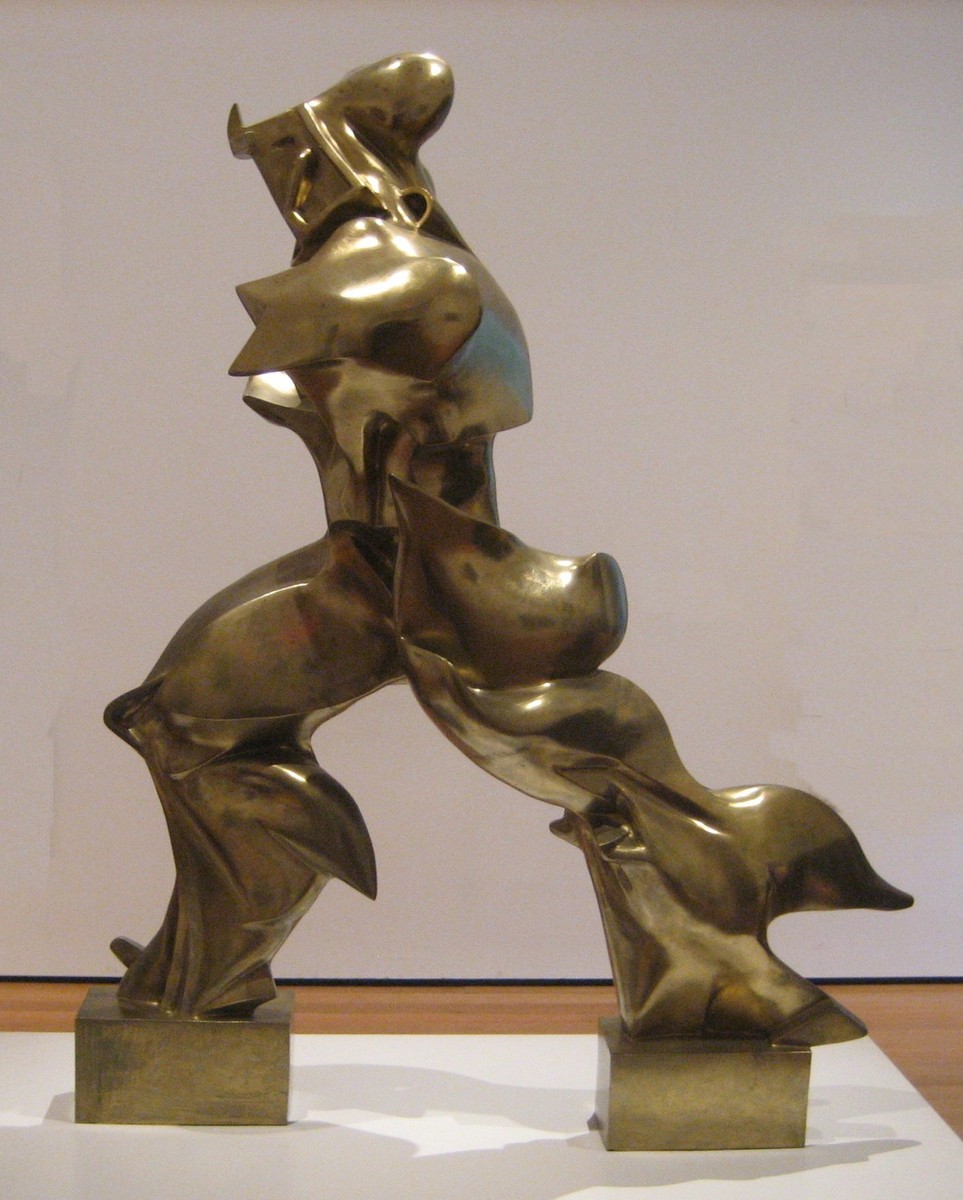 Unique Forms of Continuity in Space by Umberto Boccioni