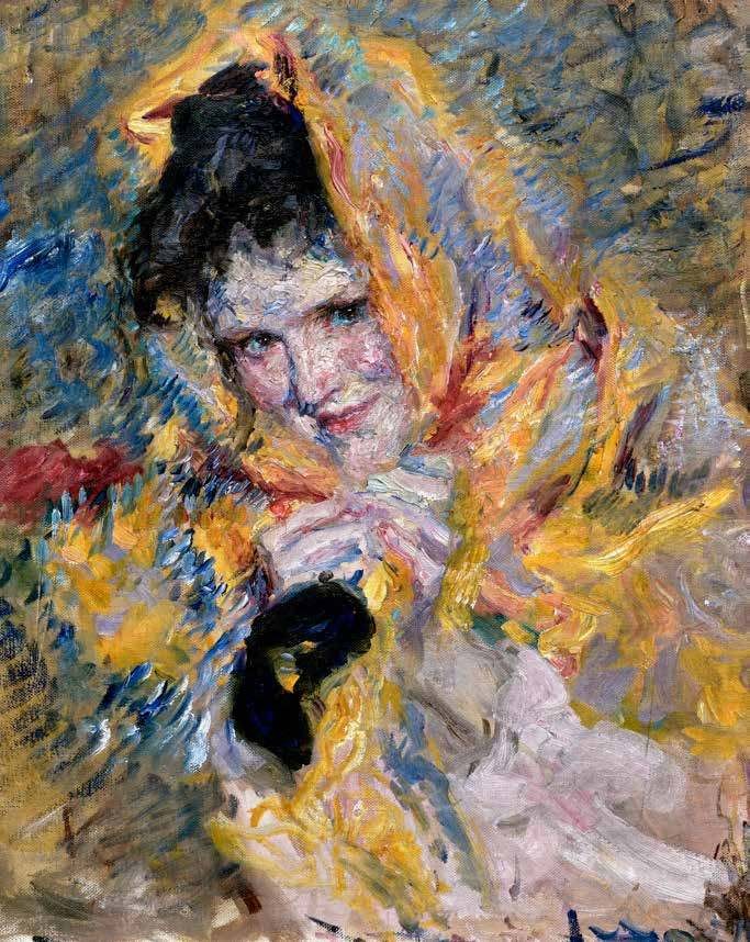 The mask. Woman from Burano by Umberto Veruda