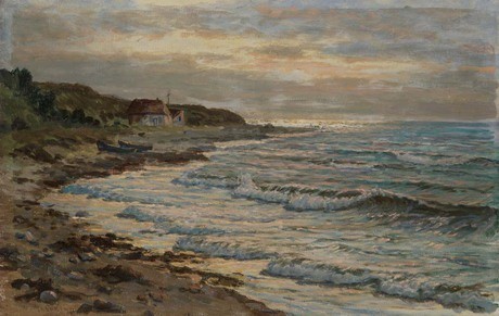 Seaside scene. Norway by Vartan Mahokian