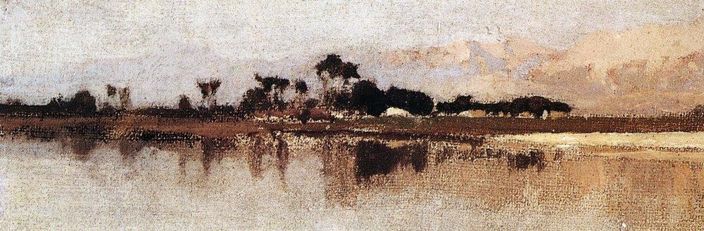 Nile near Karnak by Vasily Polenov