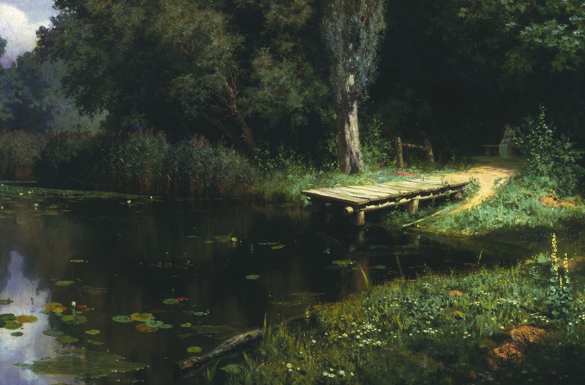 Pond by Vasily Polenov