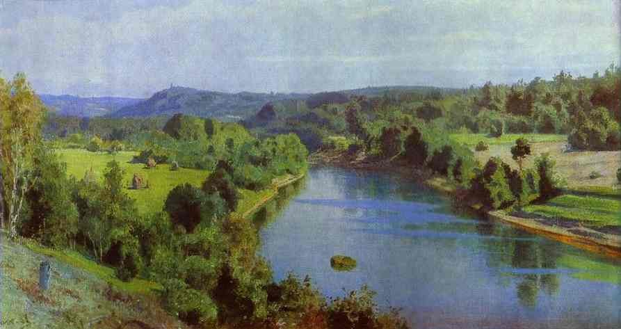 The River Oyat by Vasily Polenov