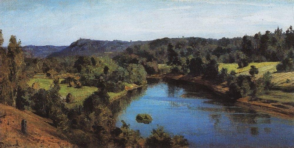 The River Oyat by Vasily Polenov