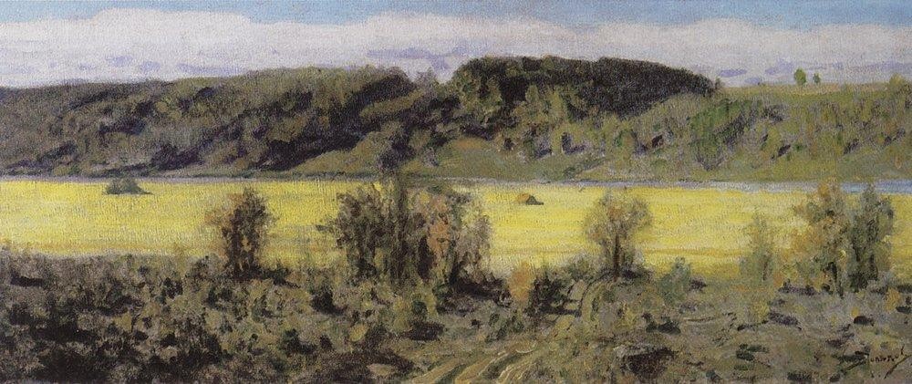 The river valley by Vasily Polenov