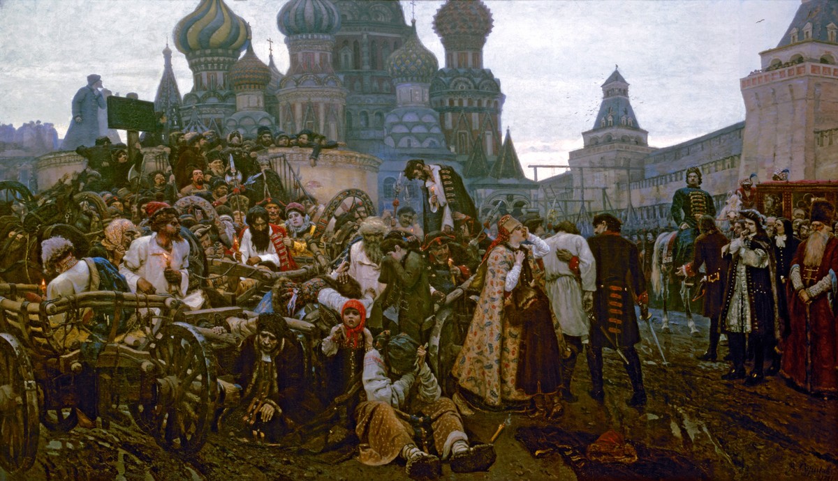Morning of the Strelets’ (Streltsi) Execution by Vasily Surikov