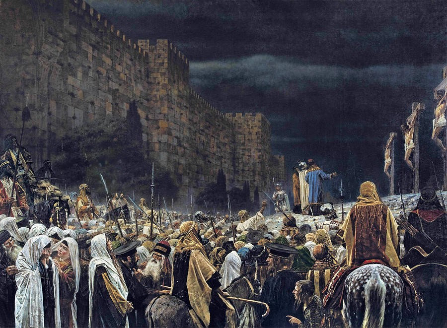 A Crucifixion in the Time of the Romans by Vasily Vereshchagin