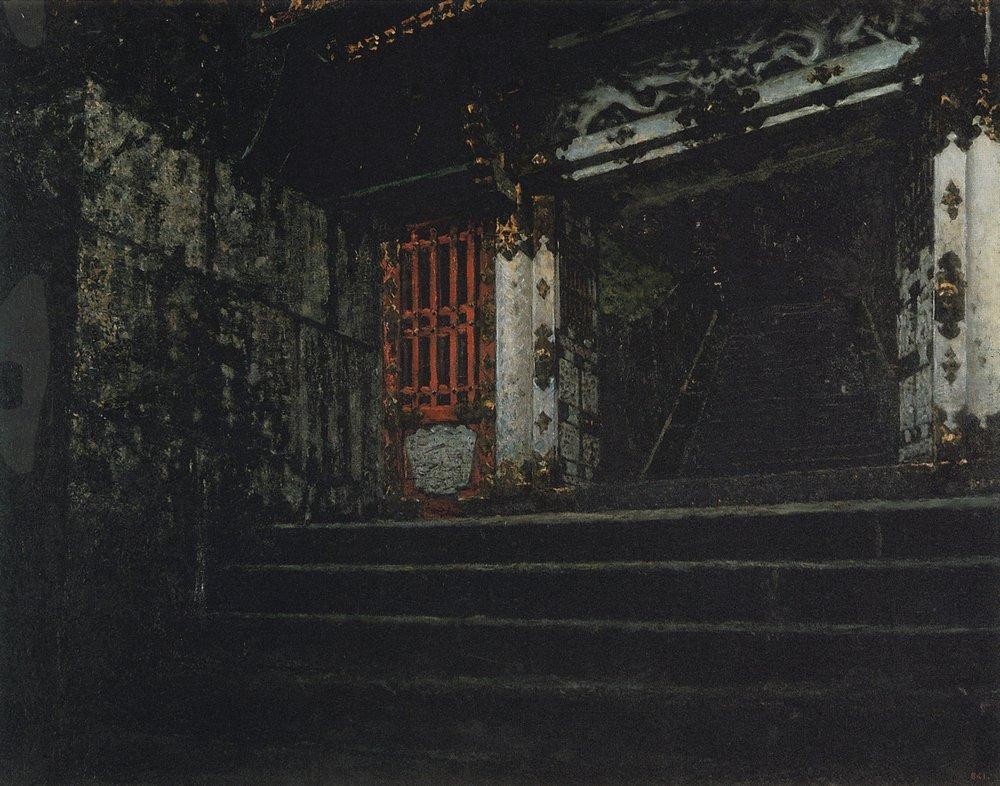 Entrance to a Temple in Nikko by Vasily Vereshchagin