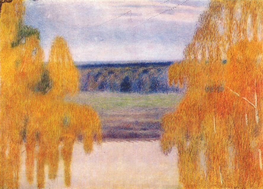Autumn Song by Victor Borisov-Musatov
