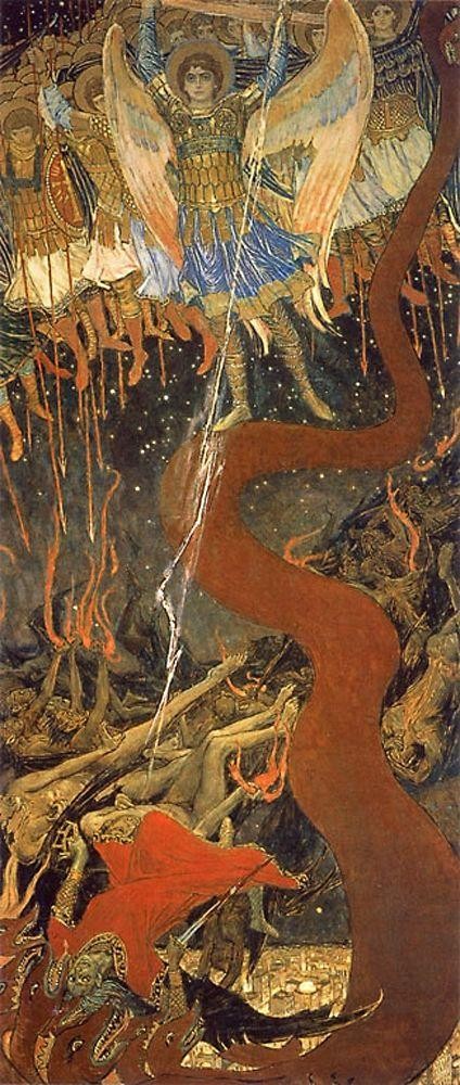 Archangel Michael by Viktor Vasnetsov