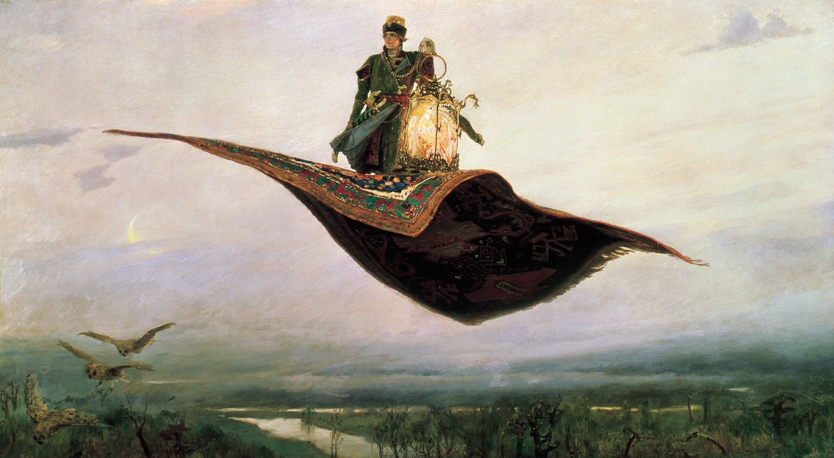 Flying Carpet by Viktor Vasnetsov