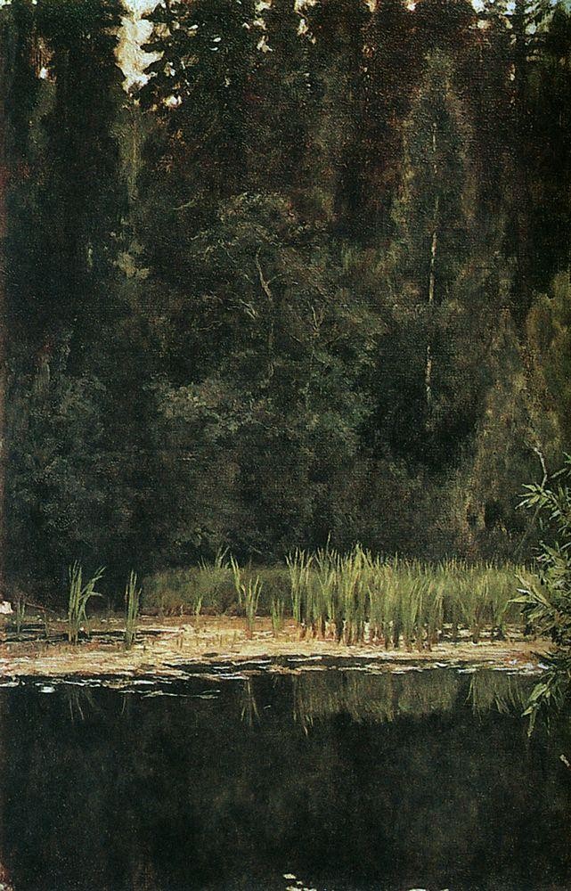 Pond in Akhtyrka by Viktor Vasnetsov