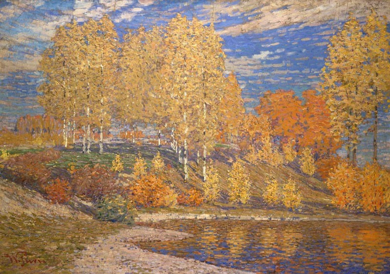 Autumn Sun by Vilhelms Purvitis