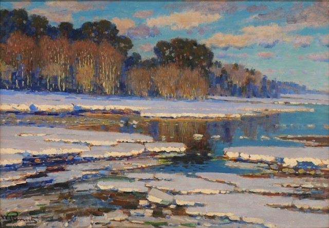 Melting Snow by Vilhelms Purvitis