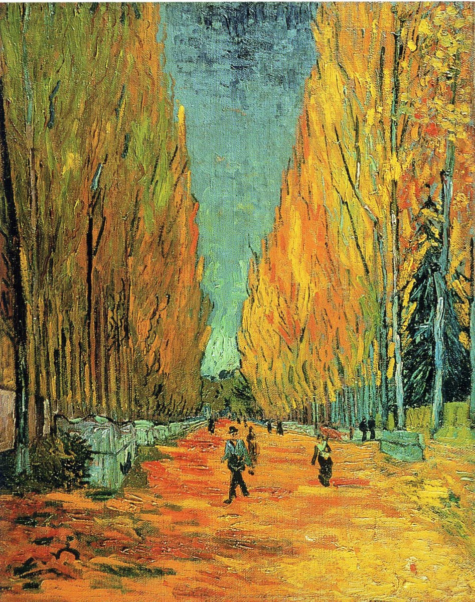 Alychamps by Vincent van Gogh