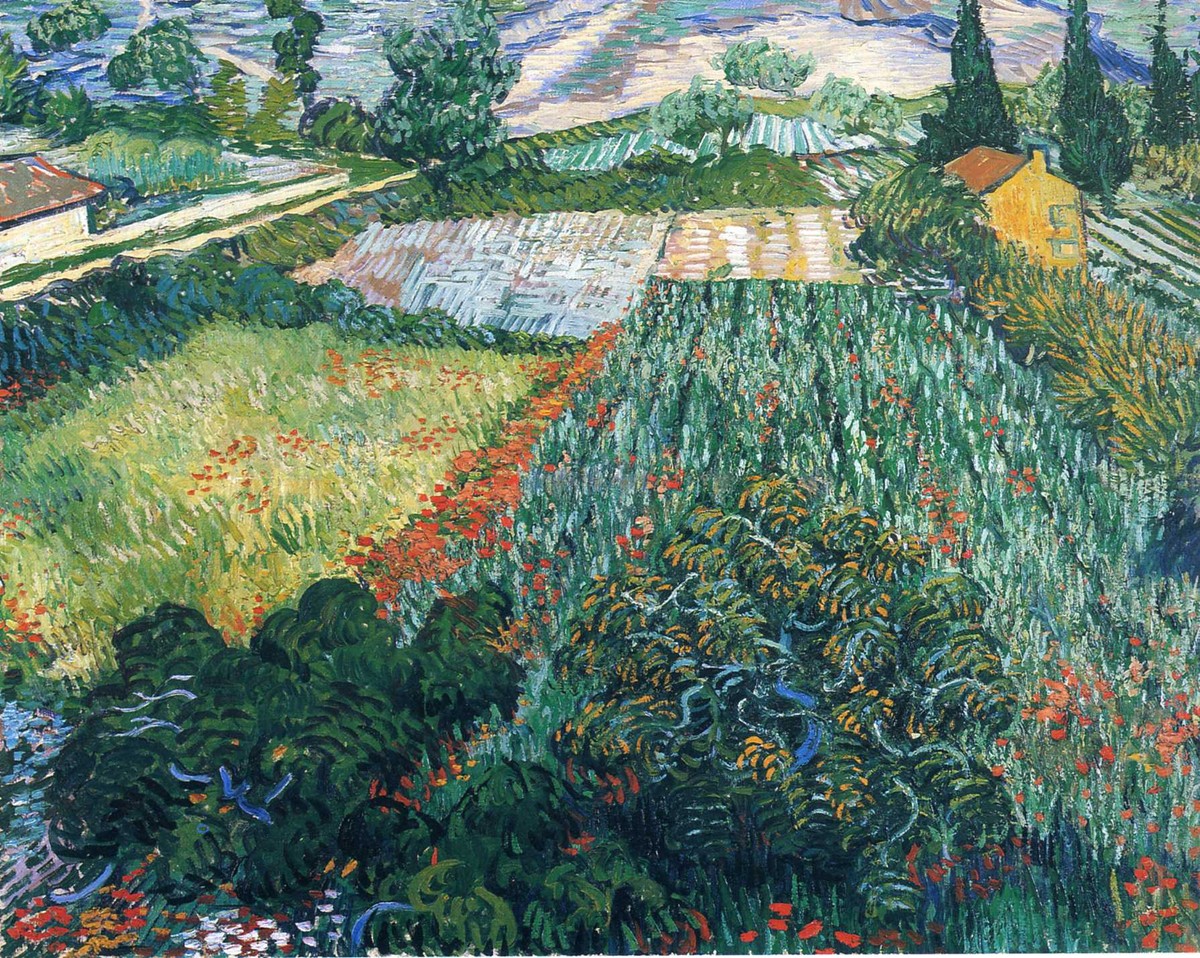 Field with Poppies by Vincent van Gogh