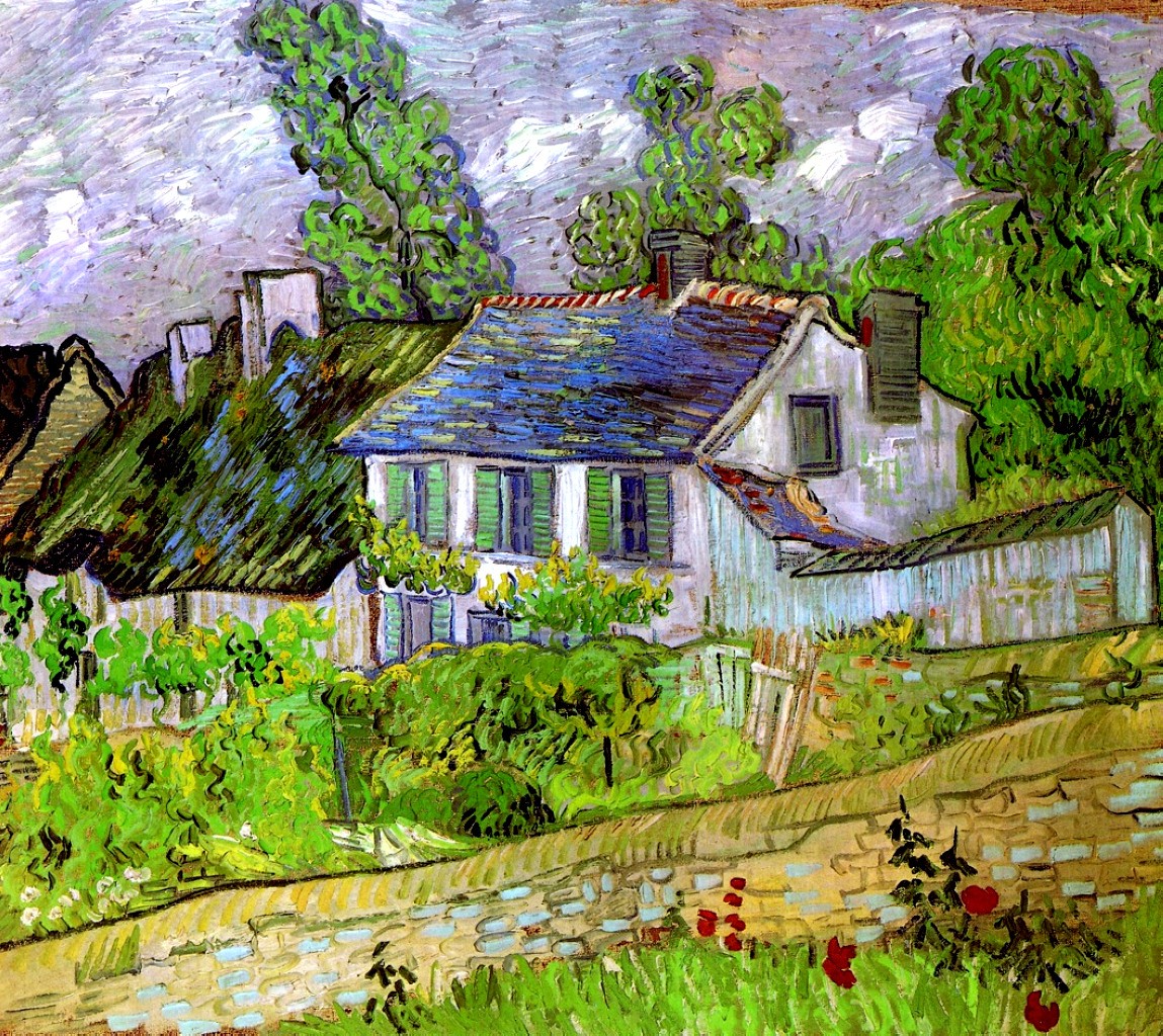 Houses in Auvers by Vincent van Gogh