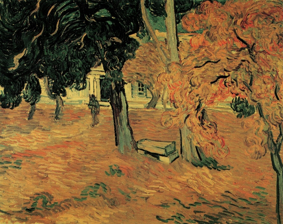 The Garden of Saint-Paul Hospital by Vincent van Gogh