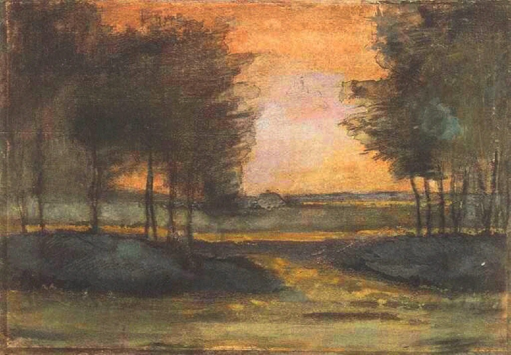 The Landscape in Drenthe by Vincent van Gogh