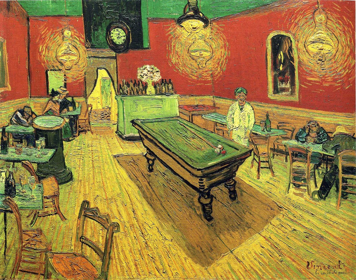 The Night Cafe by Vincent van Gogh