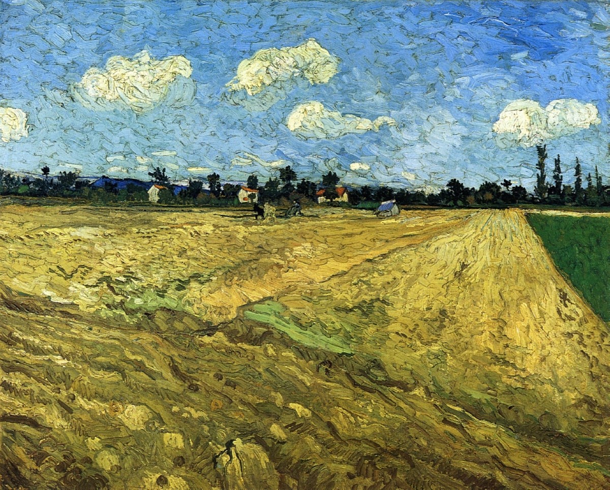The Ploughed Field by Vincent van Gogh