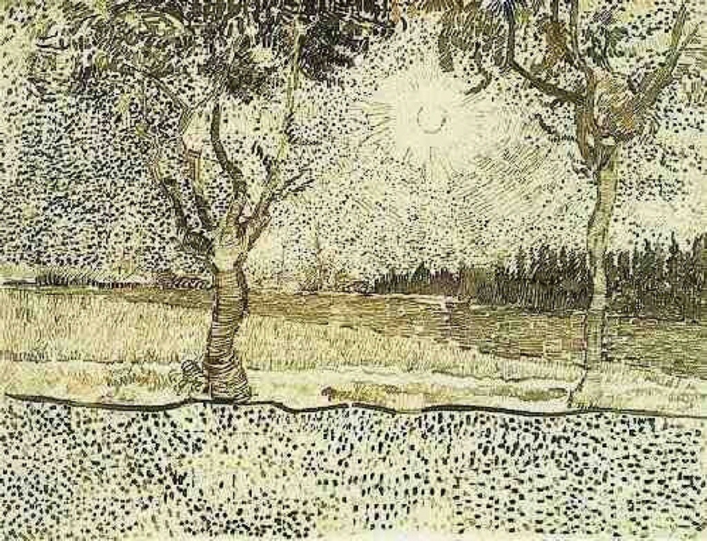 The Road to Tarascon by Vincent van Gogh