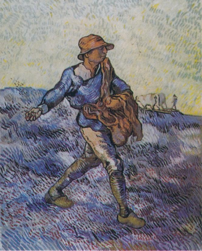 The Sower (after Millet) by Vincent van Gogh