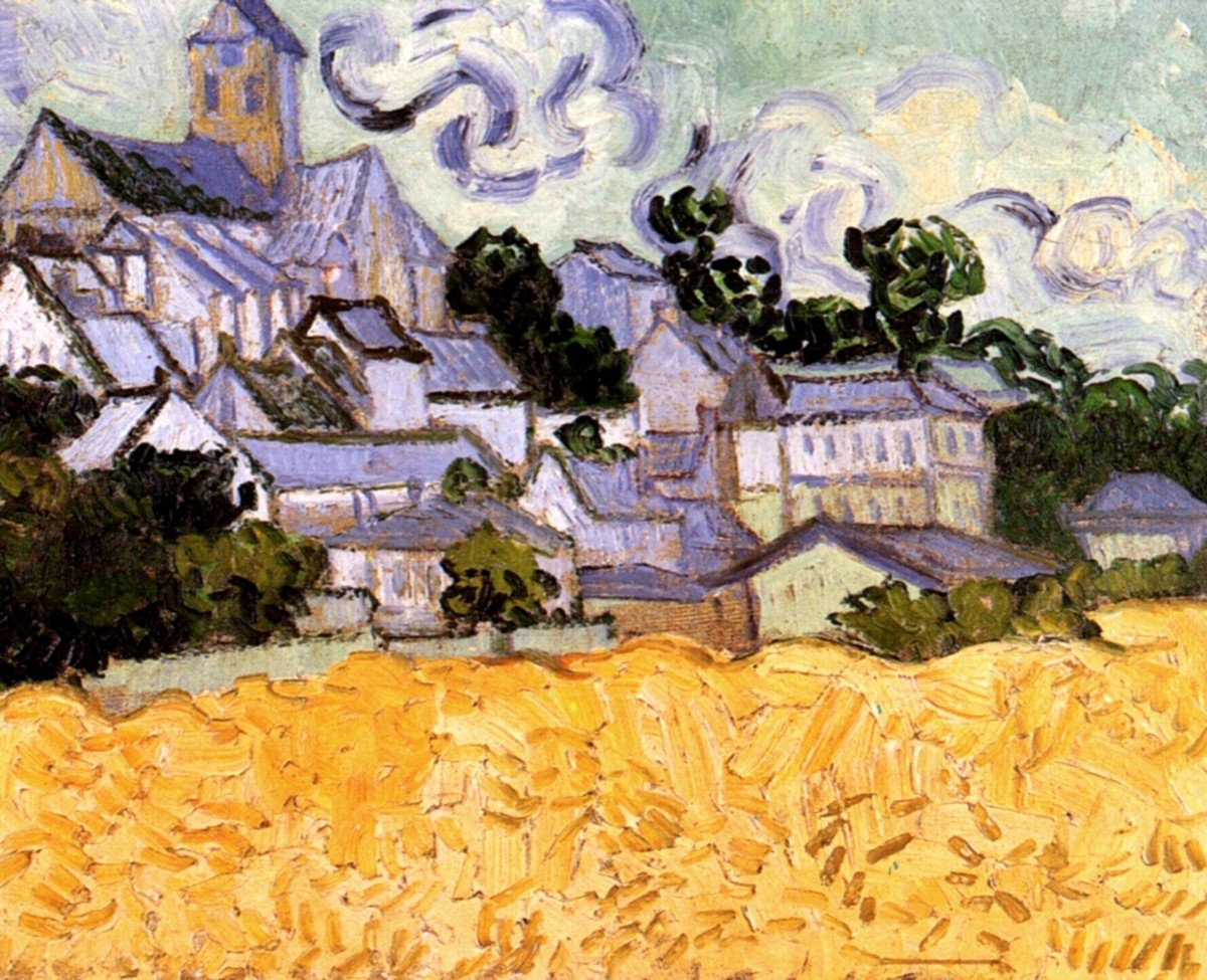 View of Auvers with Church by Vincent van Gogh