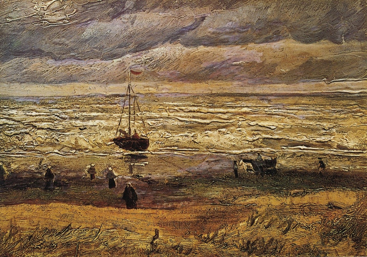 View of the Sea at Scheveningen by Vincent van Gogh